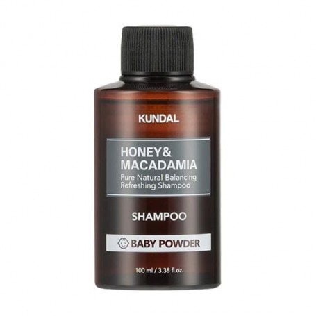 Шампунь для волос Kundal Honey & Macadamia Shampoo Baby Powder, 100 мл