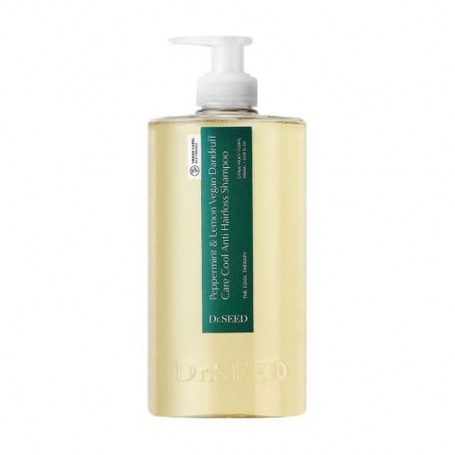 Шампунь для волос Dr. Seed Peppermint & Lemon Vegan Dandruff Cool Anti Hairloss Shampoo, 1 л