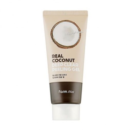 Пилинг-гель для лица FarmStay Real Coconut Deep Clear Peeling Gel с экстрактом кокоса, 100 мл