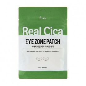 Тканевые патчи для кожи вокруг глаз Prreti Real Cica Eye Zone Patch, 30 шт, 25 г