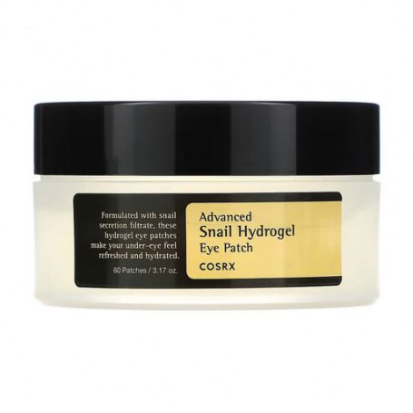Гидрогелевые патчи для кожи вокруг глаз CosRX Advanced Snail Hydrogel Eye Patch с муцином улитки, 60 шт