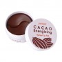 Гидрогелевые патчи для кожи вокруг глаз Petitfee Cacao Energizing Hydrogel Eye Mask тонизирующие, с экстрактом какао, 60 шт