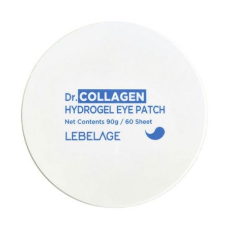 Гидрогелевые патчи для кожи вокруг глаз Lebelage Dr.Collagen Hydrogel Eye Patch с гиалуроновой кислотой, 60 шт