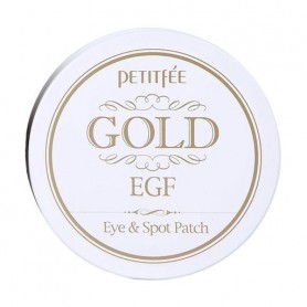 Гидрогелевые патчи для кожи вокруг глаз Petitfee & Koelf Gold & EGF Eye & Spot Patch с золотом, 60 + 30 шт