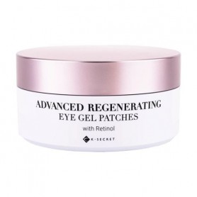 Патчи для кожи вокруг глаз K-SECRET Retinol Advanced Regenerating Eye Gel Patches против морщин, с ретинолом, 102 г, 60 шт