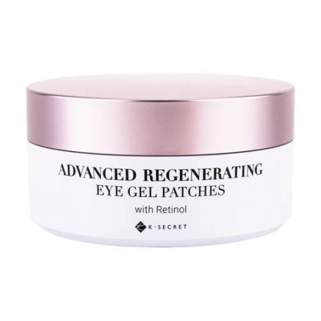 Патчи для кожи вокруг глаз K-SECRET Retinol Advanced Regenerating Eye Gel Patches против морщин, с ретинолом, 102 г, 60 шт