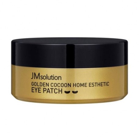 Гидрогелевые омолаживающие патчи для кожи вокруг глаз JMsolution Golden Cocoon Home Esthetic Eye Patch с золотом, 60 шт