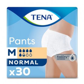 Урологические трусы-подгузники для взрослых TENA Pants Normal, размер Medium (80–110 см), 30 шт