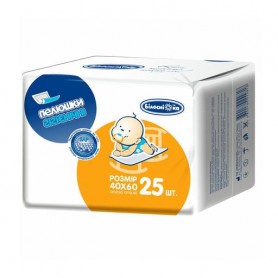 Пеленки гигиенические Білосніжка, 40*60 см, 25 шт