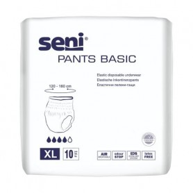 Подгузники-трусы для взрослых Seni Pants Basic размер Extra Large, 10 шт