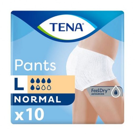 Урологические трусы-подгузники для взрослых TENA Pants Normal, размер Large, 10 шт
