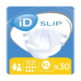 Подгузники для взрослых ID Slip Extra Plus, размер XL (120-170 см), 30 шт