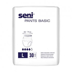 Подгузники-трусы для взрослых Seni Pants Basic размер Large, 30 шт