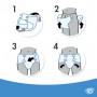 Подгузники для взрослых ID Slip Extra Plus, размер M (80-125 см), 30 шт