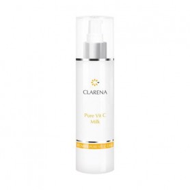 Молочко для демакияжа Clarena Power Pure Vit C Line Pure Vit C Milk для сосудистой и усталой кожи лица, 200 мл