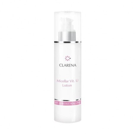 Мицеллярный лосьон для лица Clarena Vit.U Reduction Line Miccelar Vit.U Lotion с витамином U, 200 мл