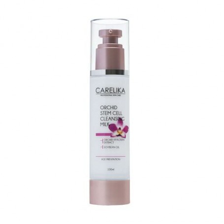 Очищающее молочко для лица Carelika Orchid Stem Cells Cleansing Milk со стволовыми клетками орхидеи, 100 мл