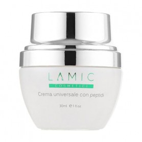 Универсальный крем для лица, шеи и декольте Lamic Cosmetici Crema Universale Con Peptidi с пептидами, 30 мл