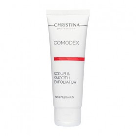 Выравнивающий скраб-эксфолиатор для лица Christina Comodex Scrub & Smooth Exfoliator, 75 мл