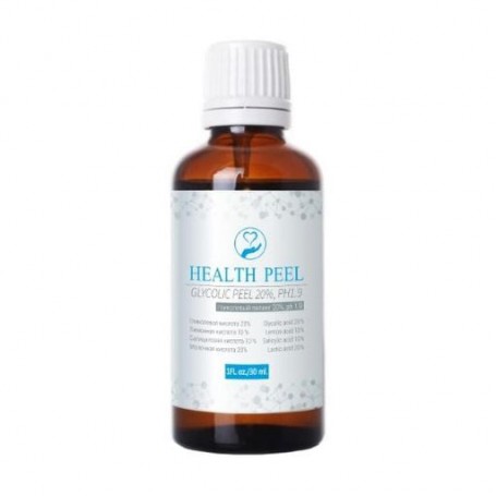 Гликолевый пилинг для лица Health Peel Glycolic Peel 20%, pH 1.9, 30 мл