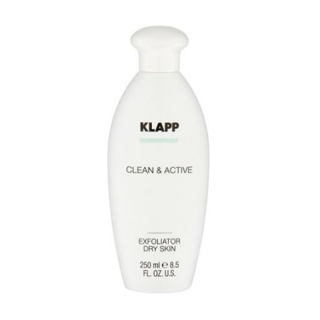 Эксфолиатор для сухой кожи лица Klapp Clean &amp Active Exfoliator Dry Skin, 250 мл
