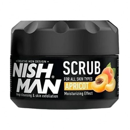 Мужской скраб для лица Nishman Apricot Face Scrub, 300 мл