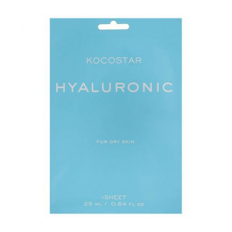 Тканевая увлажняющая маска для лица Kocostar Hyaluronic Mask с гиалуруновой кислотой, 25 мл