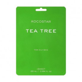 Тканевая маска для лица Kocostar Tea Tree Mask с чайным деревом, 25 мл