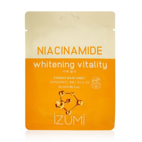 Тканевая маска для лица IZUMI Niacinamide Essence Mask с ниацинамидом, 25 мл