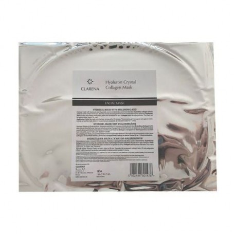 Гидрогелевая маска для лица Clarena Collagen Mask With Hyaluron Crystals с кристаллами гиалурона , 1 шт