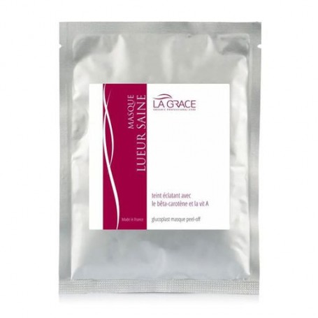 Альгинатная маска для лица La Grace Сияющий эффект, для гладкости и сияния кожи, 25 г