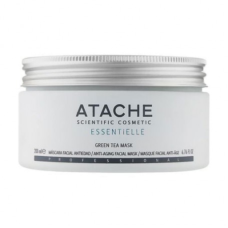 Маска для лица Atache Essentielle Green Tea Mask с экстрактом зеленого чая, 200 мл