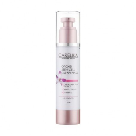 Крем-маска для лица Carelika Orchid Stem Cell Cream Mask со стволовыми клетками орхидеи, 100 мл