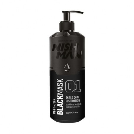 Маска для лица Nishman Peel-Off Black Mask, 200 мл