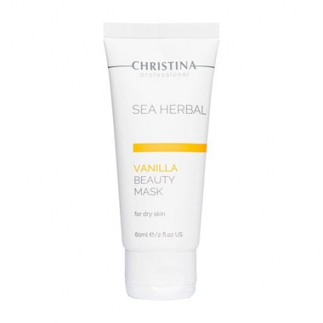 Ванильная маска для лица Christina Sea Herbal Beauty Mask Vanilla для сухой кожи, 60 мл