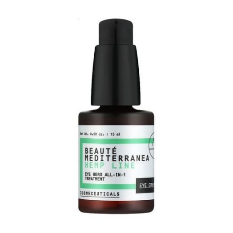 Крем для кожи вокруг глаз Beaute Mediterranea Hemp Line Eye Hero All-in-1 Treatment, 15 мл