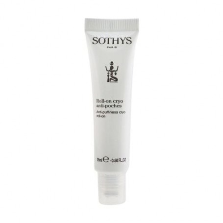 Охлаждающий гель для кожи вокруг глаз Sothys Anti-puffiness Cryo Roll-On против отеков, с роликовым аппликатором, 15 мл