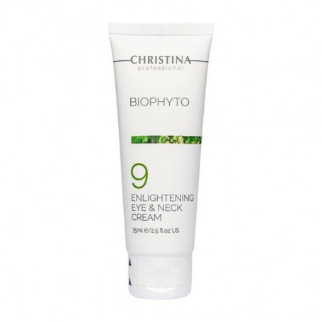 Осветляющий крем для кожи вокруг глаз и шеи Christina Bio Phyto Enlightening Eye and Neck Cream этап 9, 75 мл