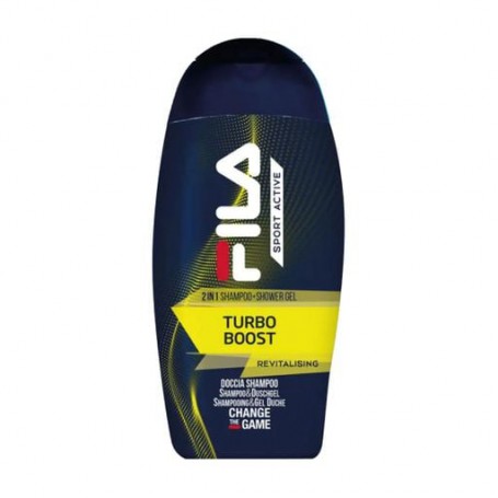 Парфюмированный шампунь-гель для душа Fila Sport Active Turbo Boost унисекс, 250 мл