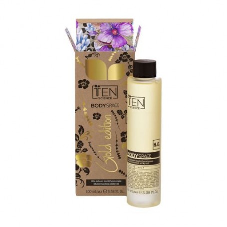 Шелковое масло для лица, тела и волос Ten Science Body Space Gold Edition Multi Function Silky Oil, 100 мл