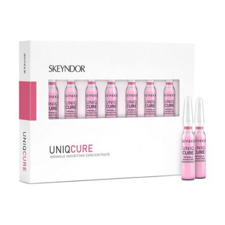 Активный концентрат для лица Skeyndor Uniqcure Wrinkle Inhibiting Concentrate для коррекции мимических морщин, 7*2 мл
