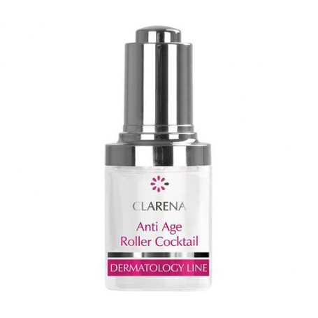 Коктейль для мезотерапии лица Clarena Dermatology Line Anti-Age Roller Cocktail, 30 мл