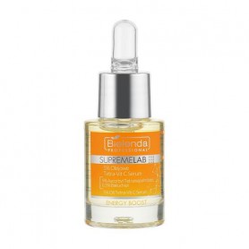 Масляная сыворотка для лица 5% Bielenda Professional Supremelab Energy Boost Serum с тетра-витамином С, 15 мл