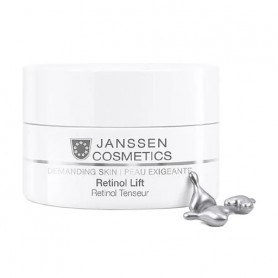 Капсулы для кожи лица Janssen Cosmetics Retinol Lift Capsules с ретинолом, 50 шт
