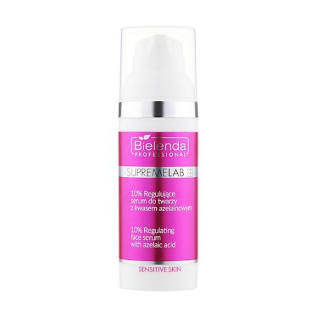 Регулирующая сыворотка для лица Bielenda Professional Supremelab Sensitive Skin Face Serum с 10% азелаиновой кислотой, 50 мл