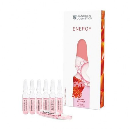 Ампулы для лица Janssen Cosmetics Energy Caviar Extract Ampoules Экстракт красной икры, 7*2 мл