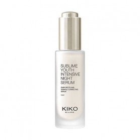 Ночная сыворотка для лица Kiko Milano Sublime Youth Intensive Night Serum против пигментных пятен и морщин, 30 мл
