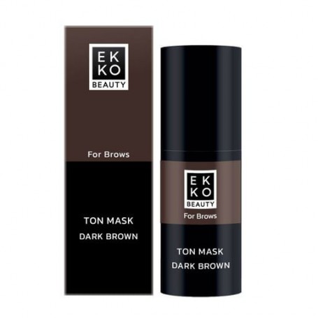 Тонирующая маска для бровей Ekko Beauty For Brows Ton Mask, Dark Brown, 10 мл