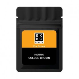 Хна для бровей Ekko Beauty For Brows Henna, Golden Brown, 7 г (зип-саше)
