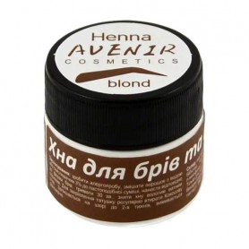 Хна для окрашивания бровей Avenir Cosmetics Henna, Blond, 10 г